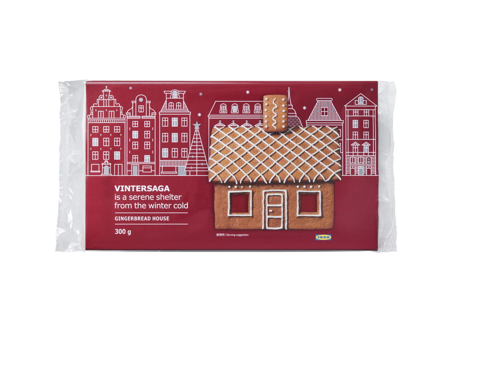 IKEA_VINTER_VINTERSAgA gingerbread house_€4,50