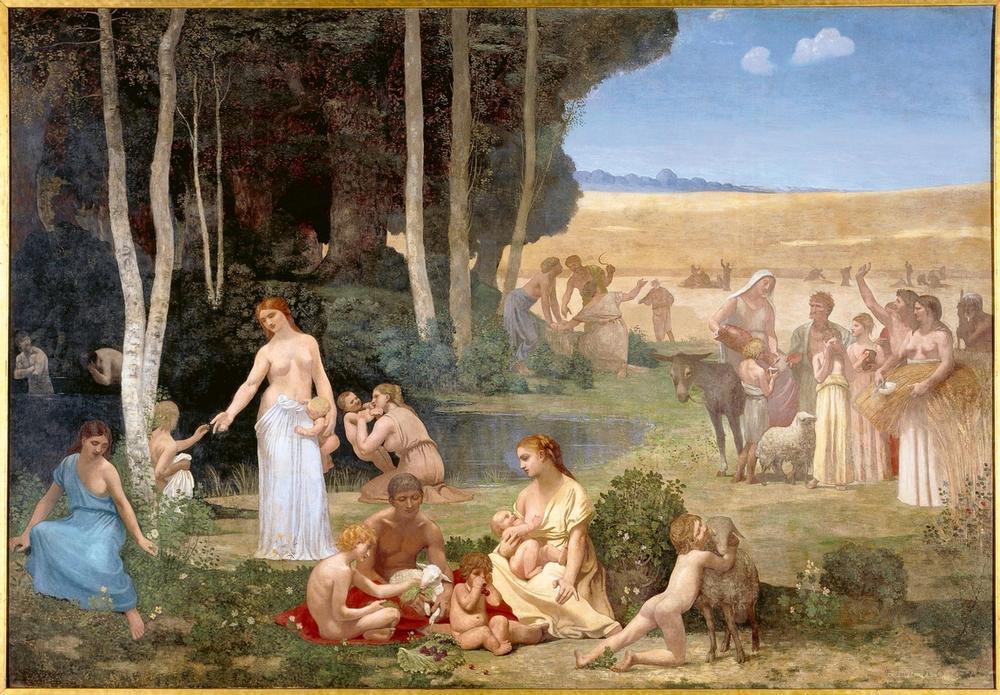 Pierre Puvis De Chavannes. AKG1336836 © akg-images / De Agostini Picture Library
