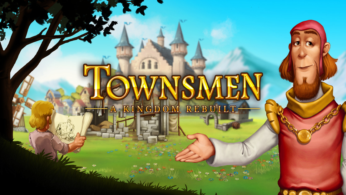 Take the crown: Townsmen - A Kingdom Rebuilt out now!