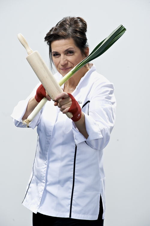 Jurymember Arabelle Meirlaen, chef étoilé du restaurant Li Cwerneu à Huy