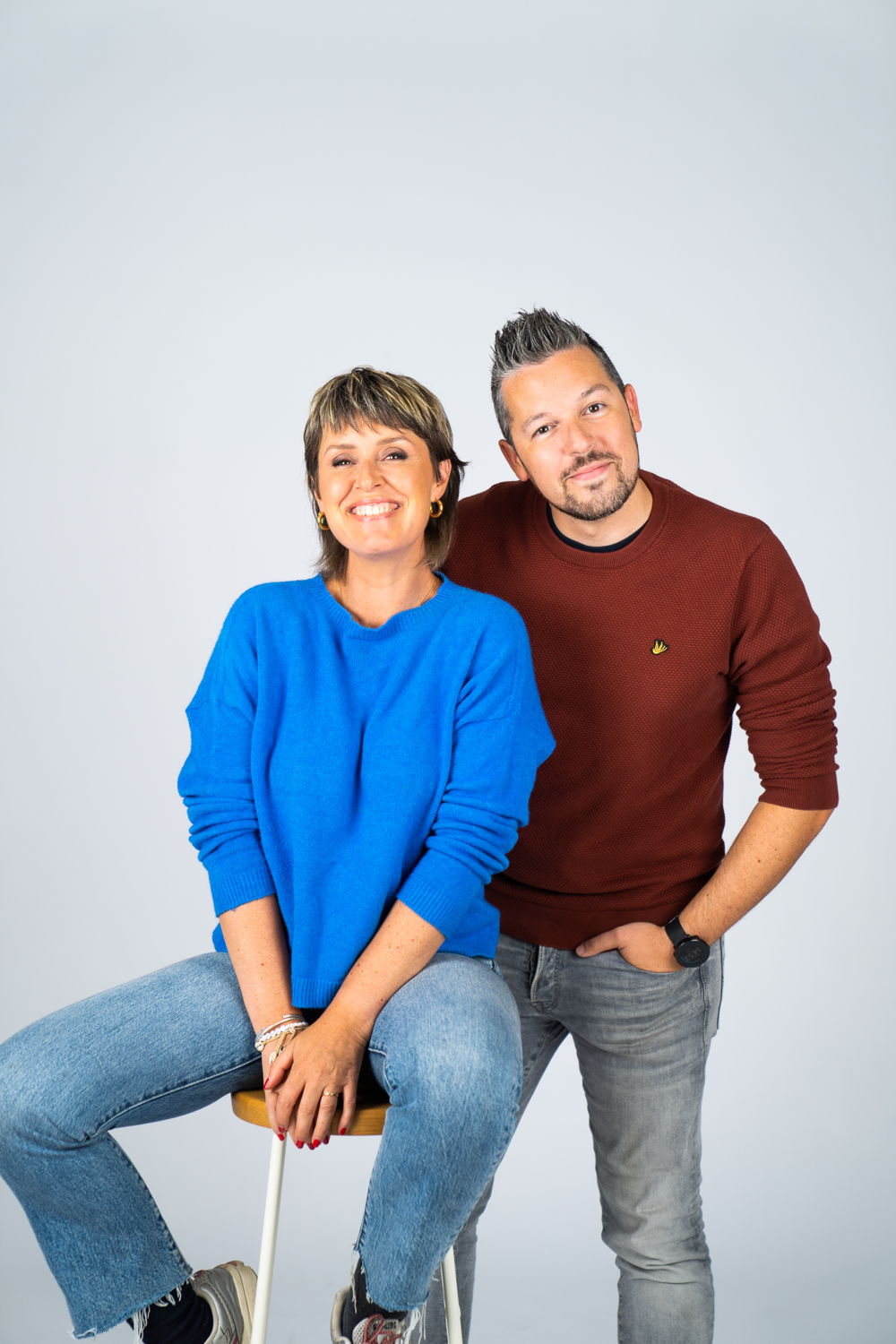 Ann Reymen en Daan Masset – © VRT