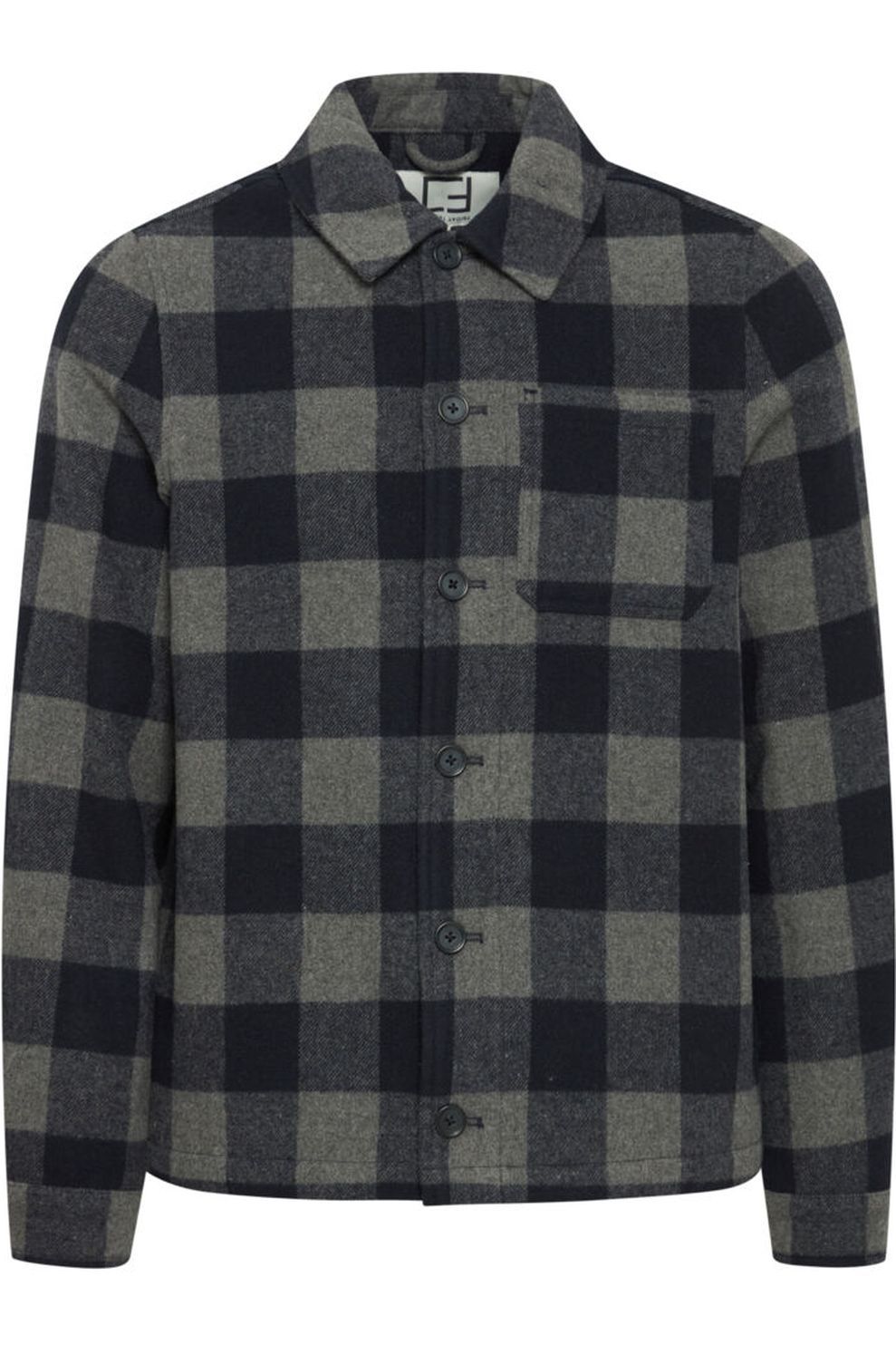 Casual Friday_Jkt CF Cfjacobs Wool Mix Checked Jacket_JUTTU_€139,95