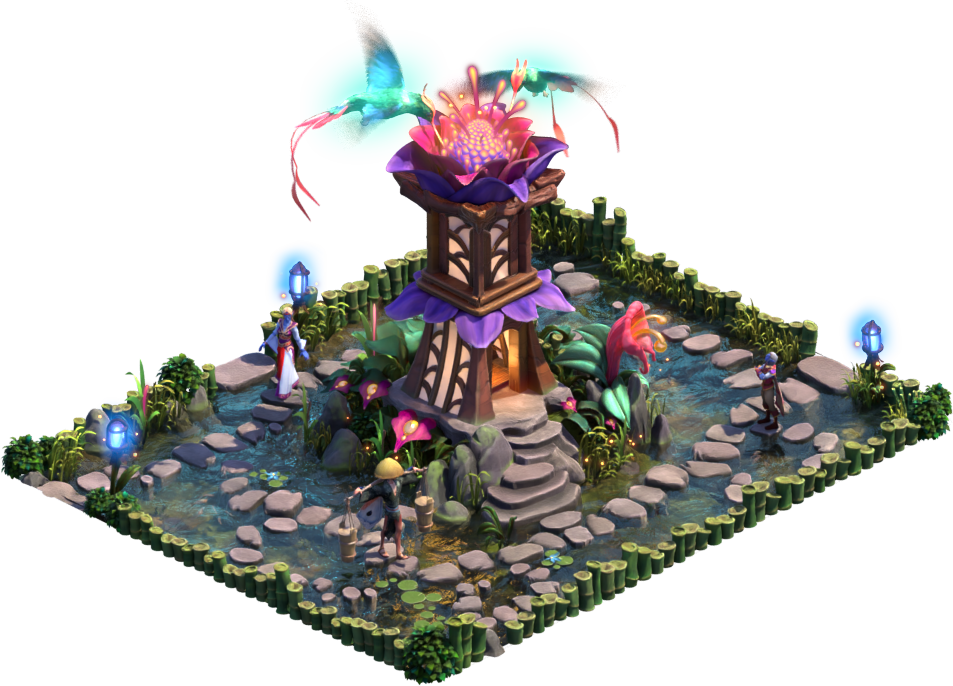 Elvenar's Naturally Amazing 2022 | Hummingbird Temple