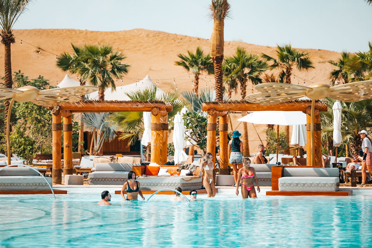 Tomorrowland's Terra Solis pool in Dubai