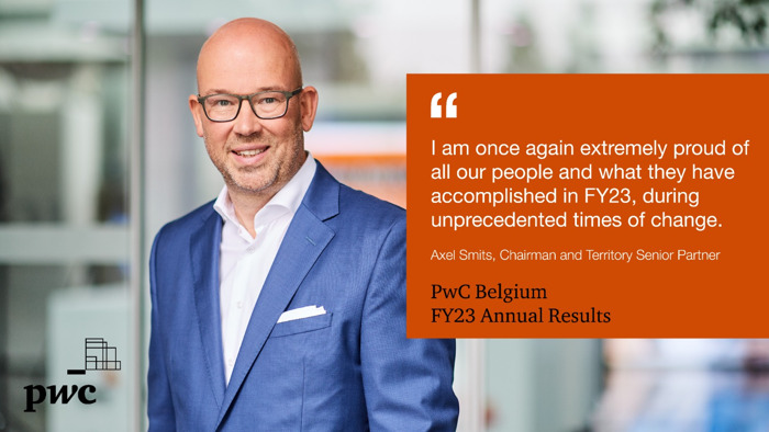 PwC Belgium books growth of 11.7% and looks forward to the launch of Chat PwC in 2024