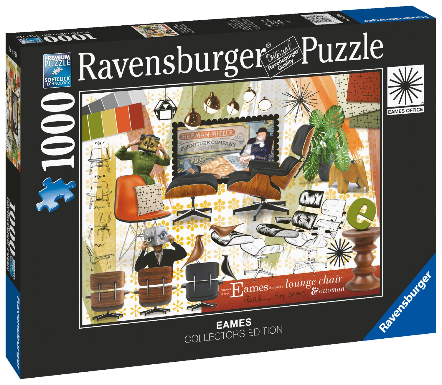 Ravensburger Eames Classic Designs 1,000 Puzzle