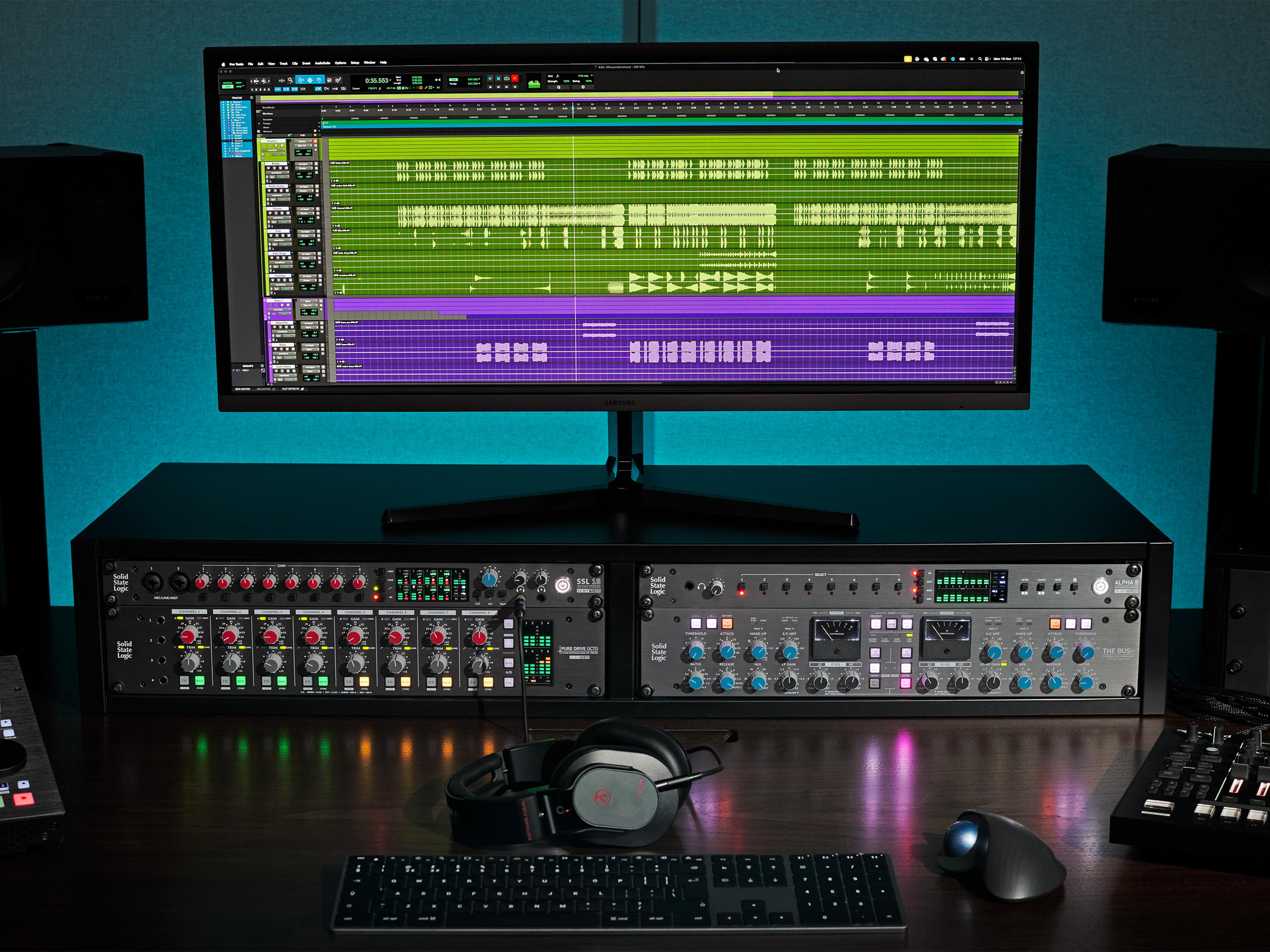Solid State Logic Launch ALPHA 8 - The Ultimate Studio Expander 