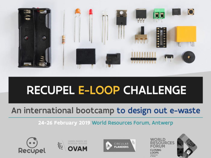 Recupel and OVAM invite international students at World Resources Forum to brainstorm solutions for the e-waste issue