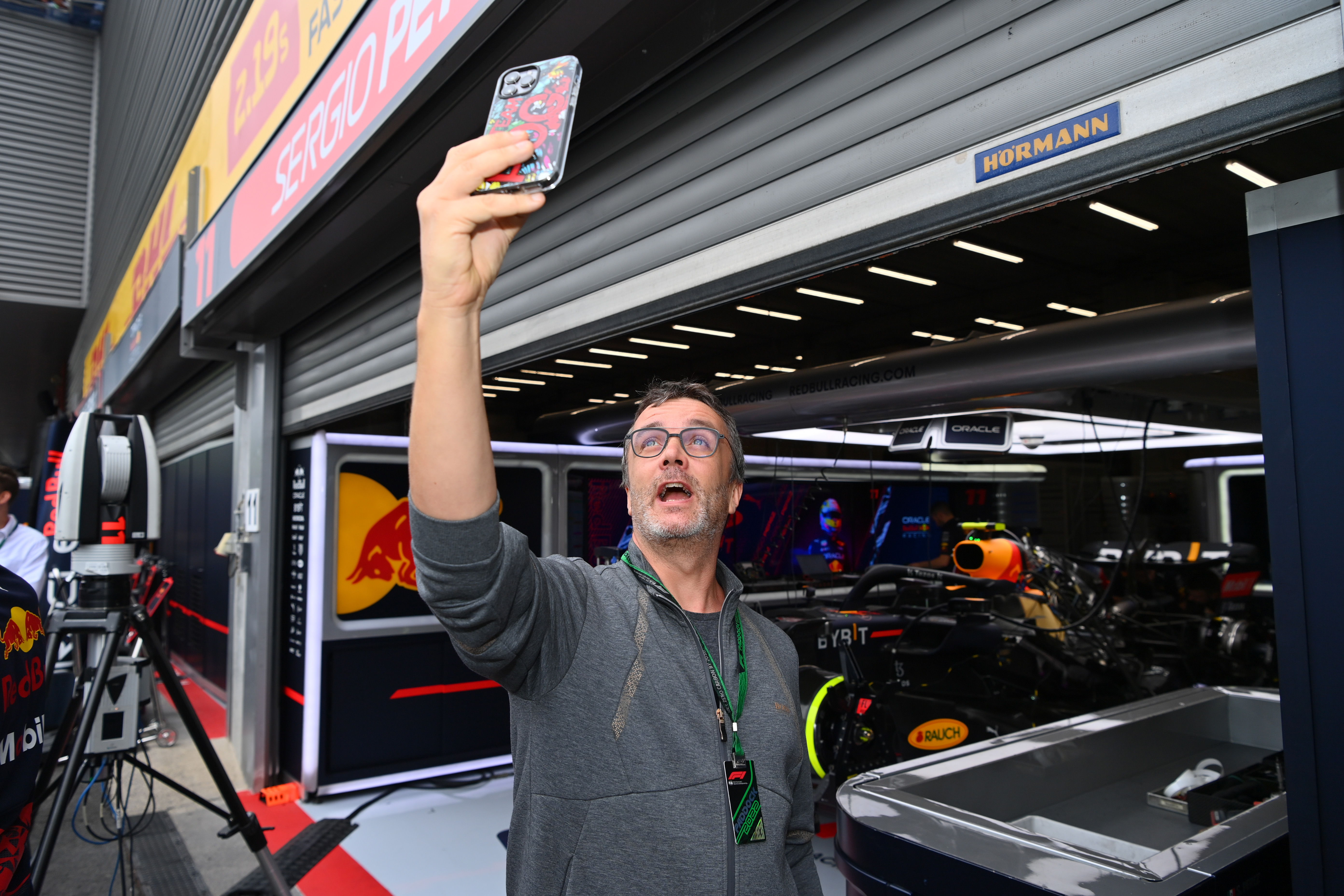 POG dans le paddock