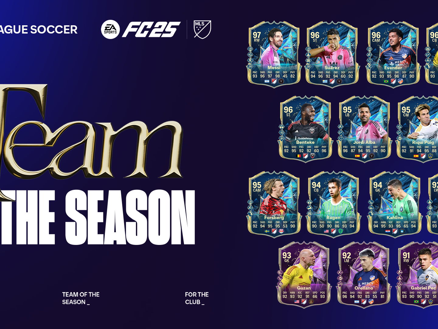L’Équipe de la Saison EA SPORTS FC™ 25 MLS, Saudi Pro League et le Reste du Monde