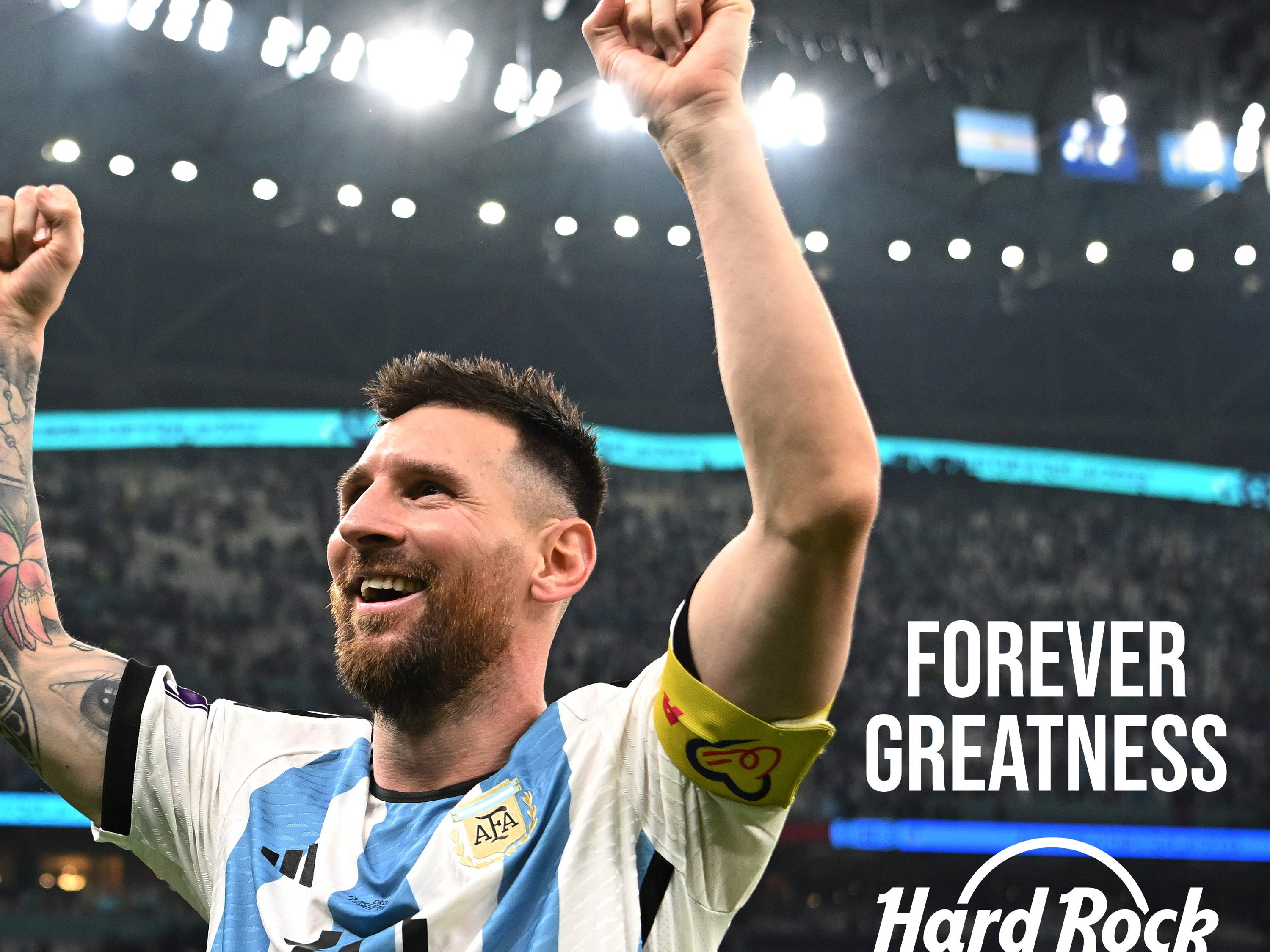 Hard Rock Cafe® célèbre la victoire historique de Messi… en jouant les prolongations