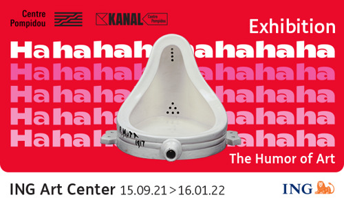 New exhibition at the ING Art Center: Hahaha. The humor of Art