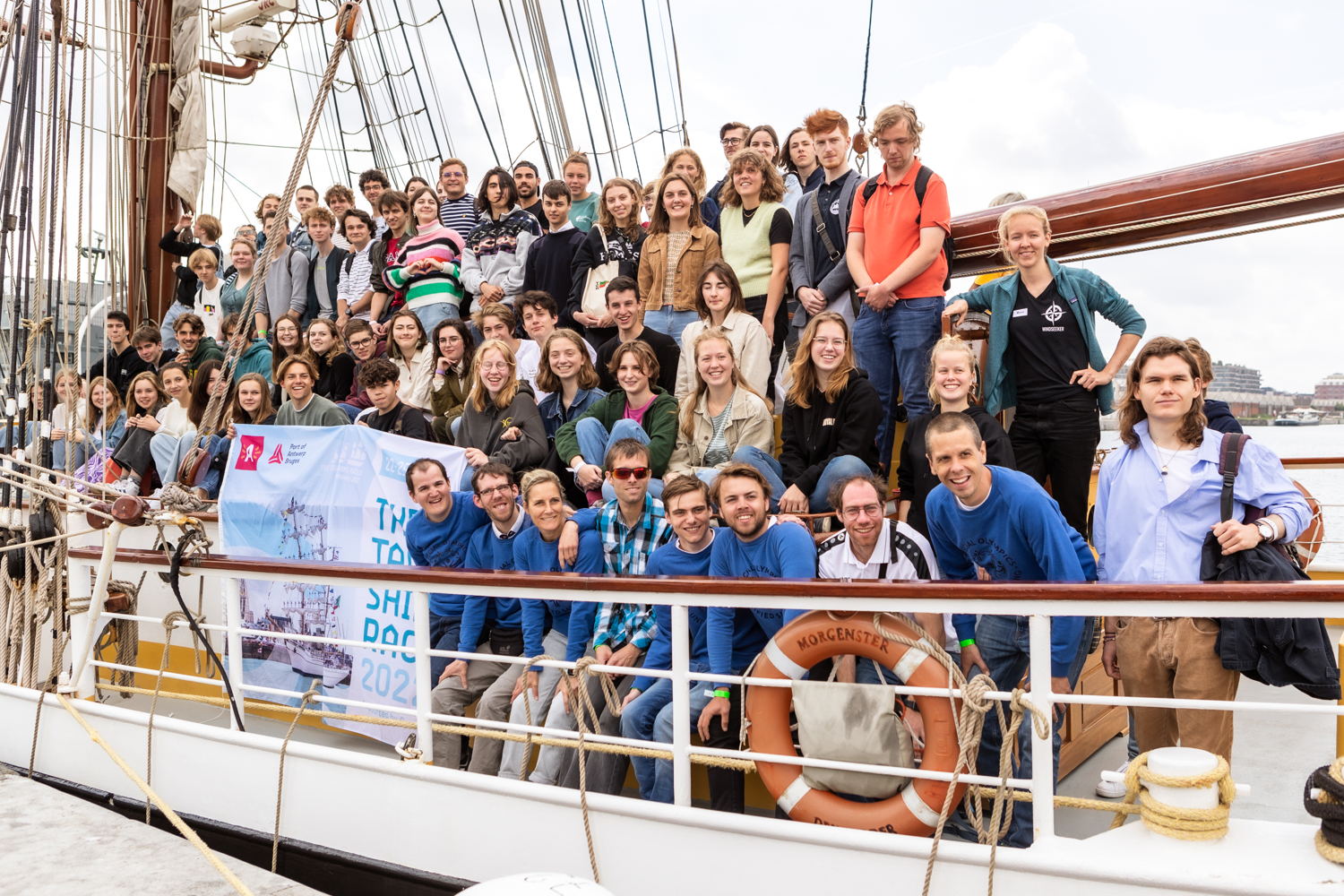 The Tall Ships Races - Antwerp Crew - Copyright Willem Van Puyenbroeck
