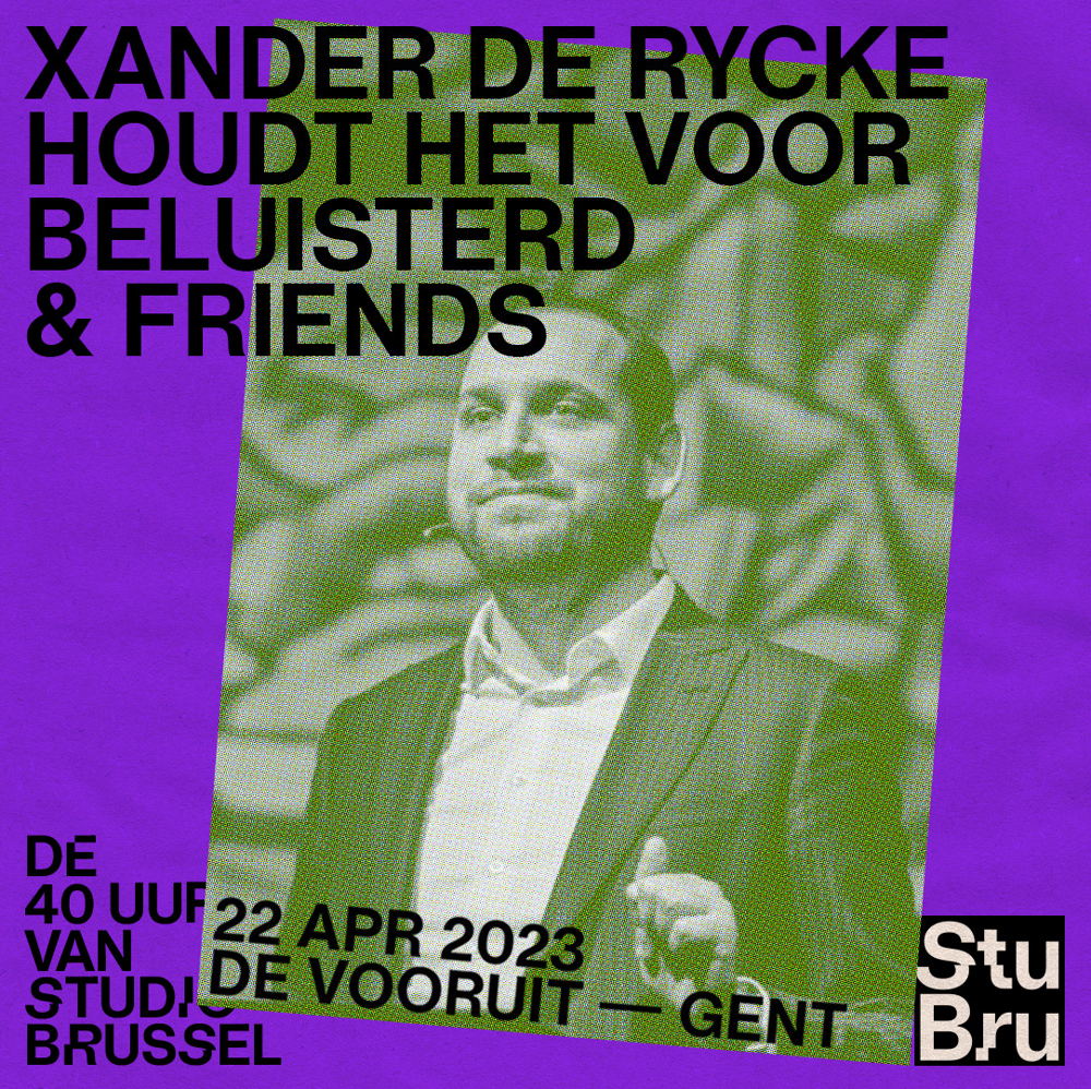 De 40 uur van Studio Brussel © Studio Brussel