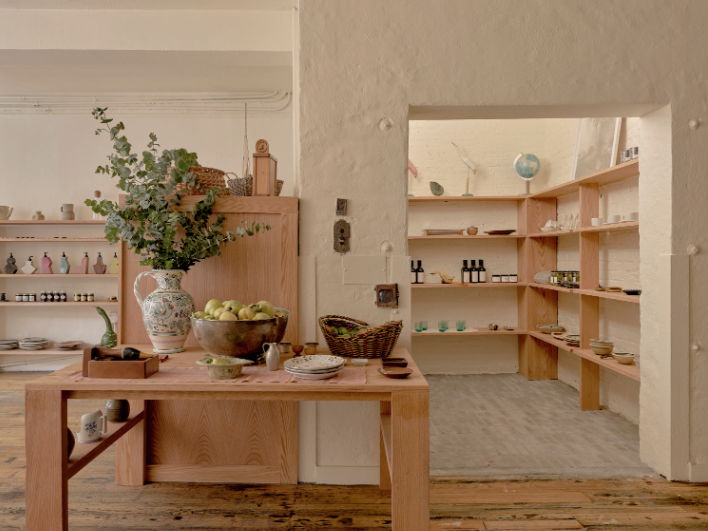 Gem Home with paint in the color Tallow by Farrow & Ball. Credit: Sean Davidson Gem Home with paint in the color Tallow by Farrow & Ball. Credit: Sean Davidson