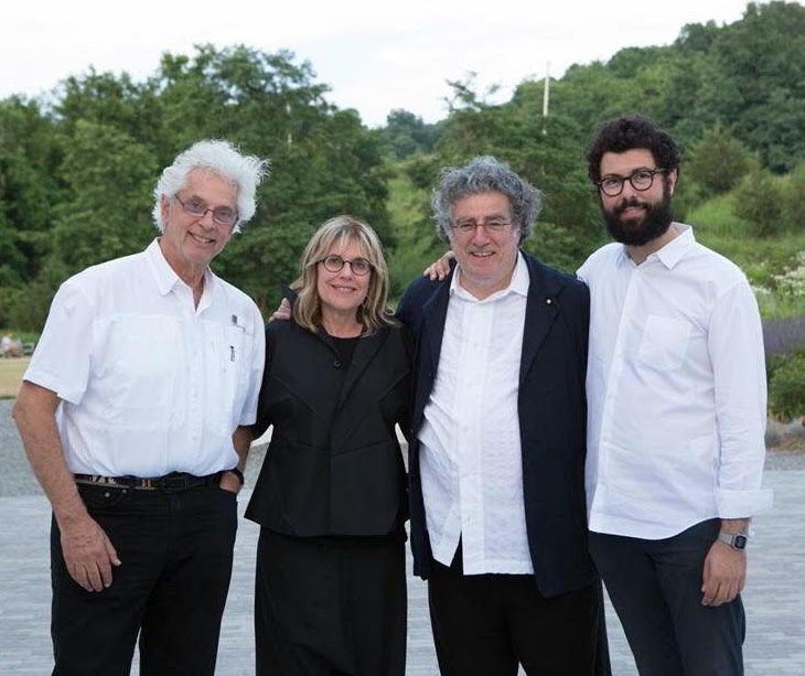 WSDG founding partner John Storyk (left) with Magazzino founders Nancy Olnick & Giorgio Spanu and Director Vittorio Calabrese WSDG founding partner John Storyk (left) with Magazzino founders Nancy Olnick & Giorgio Spanu and Director Vittorio Calabrese