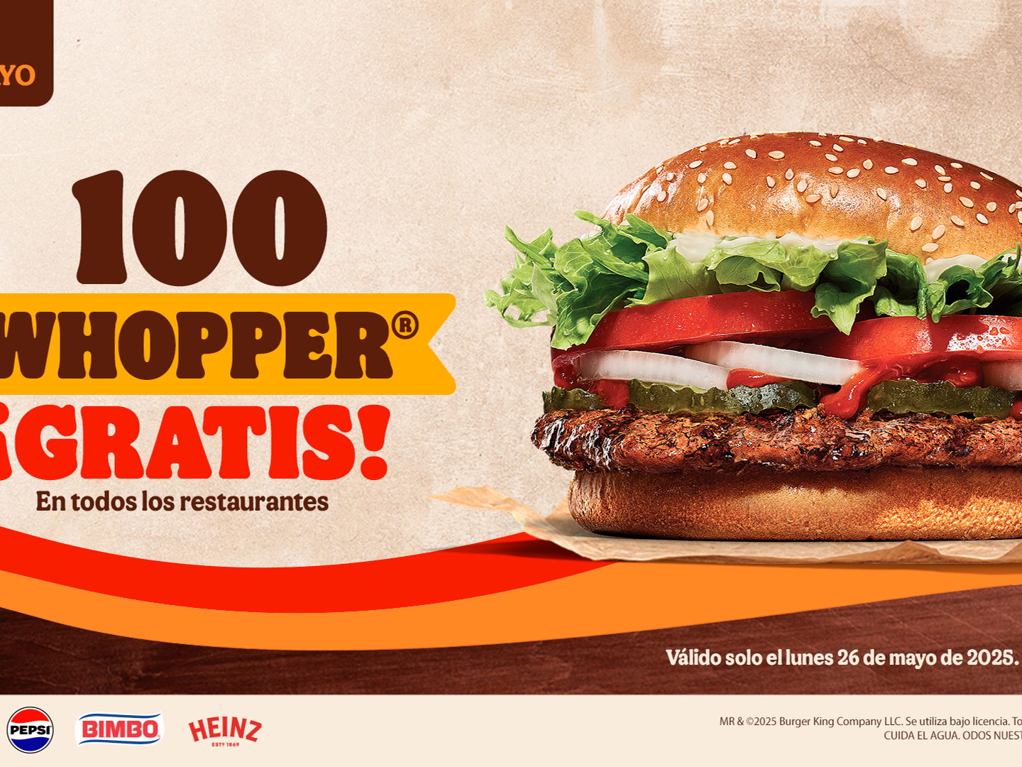 Burger King avienta la casa por la ventana para celebrar el mes de la WHOPPER® 