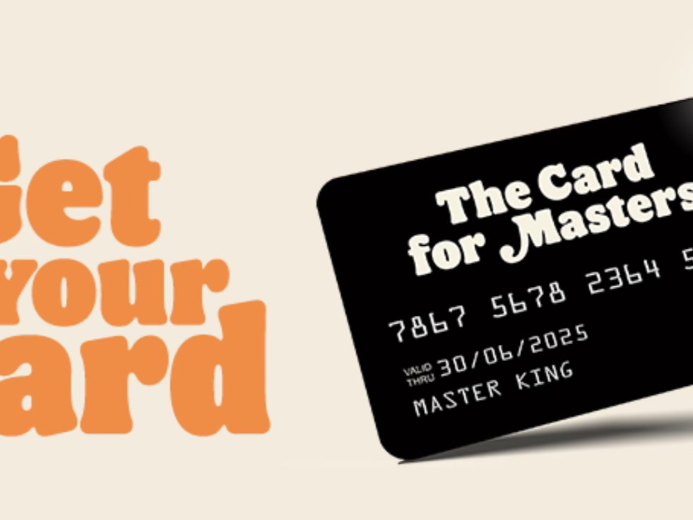 On connaît la Mastercard. Voici la Carte des Masters, signée Burger King.
