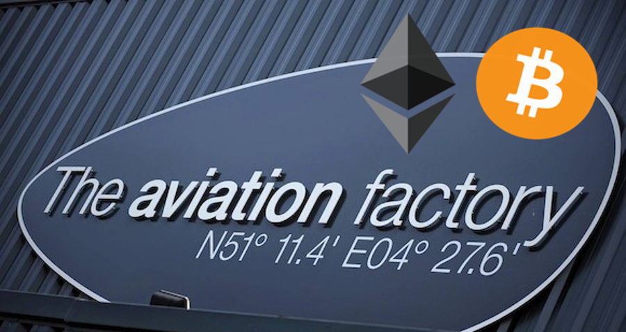 The Aviation Factory: first leading private jet broker in Europe to accept cryptocurrency payments