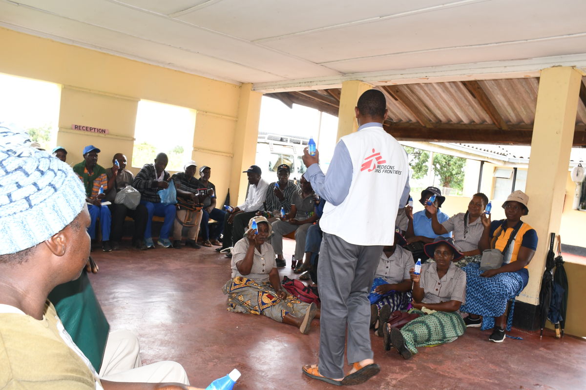 Risk and community engagement key in cholera response. MSF | 18/01/2024 | Zimbabwe
