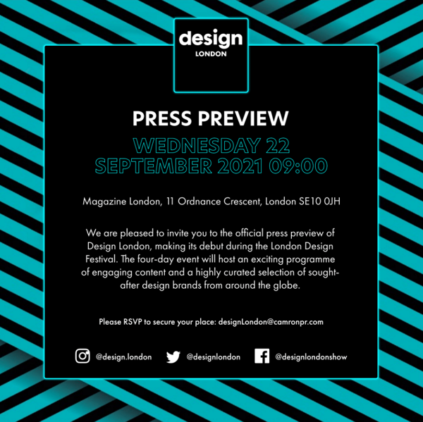 Press Preview: Design London