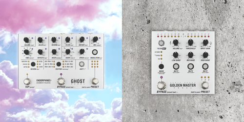 WATCH: Endorphin.es Golden Master and Ghost Pedals Now Shipping 