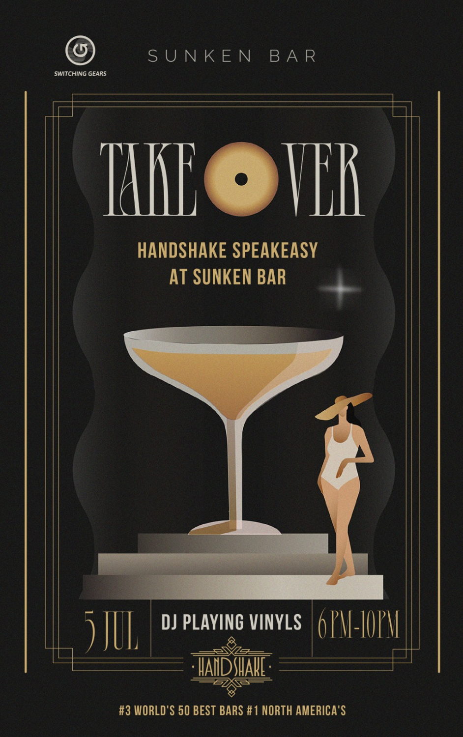 Hanshake takes over Sunken Bar