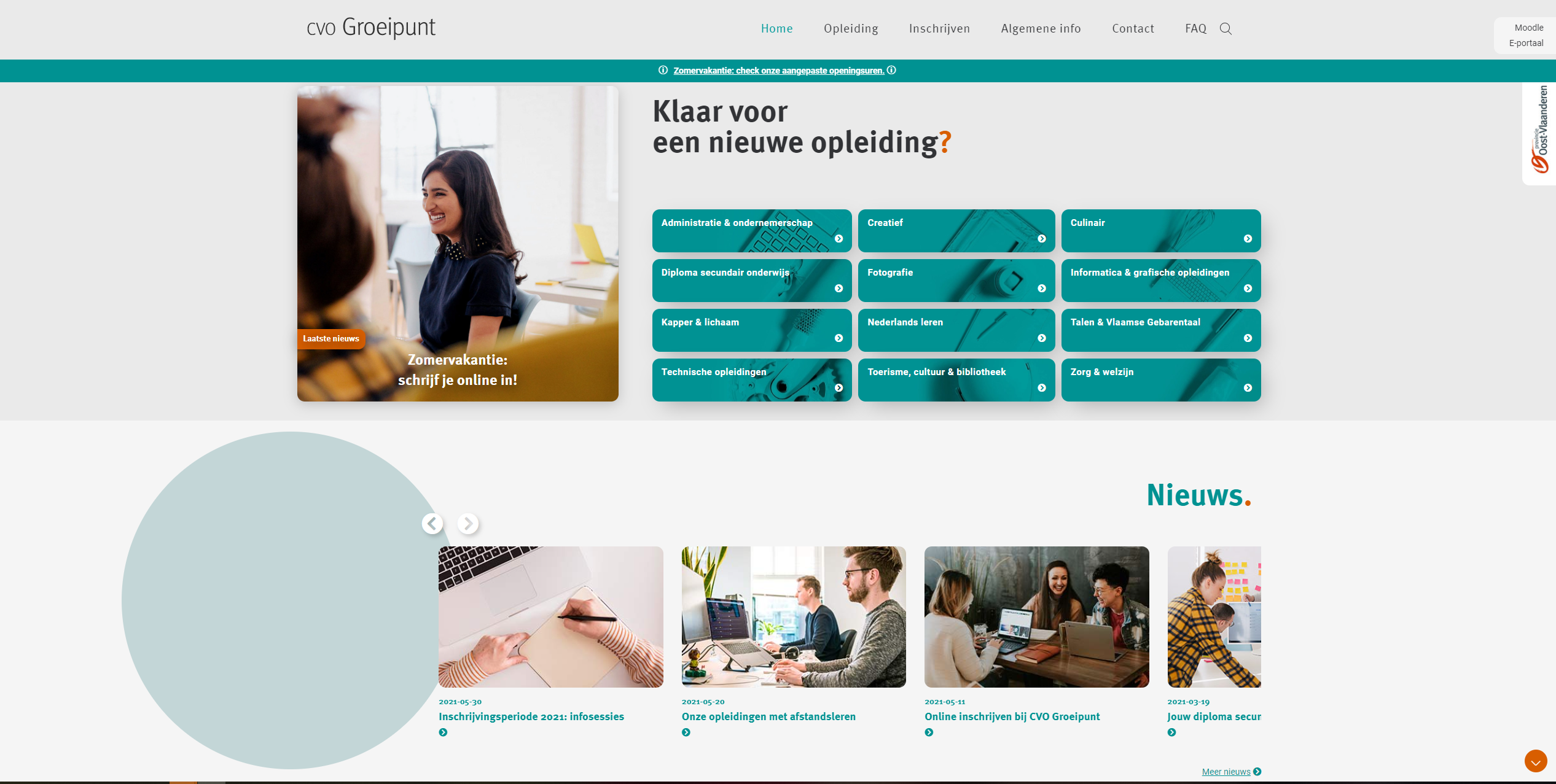 CVO Groeipunt lanceert nieuwe website