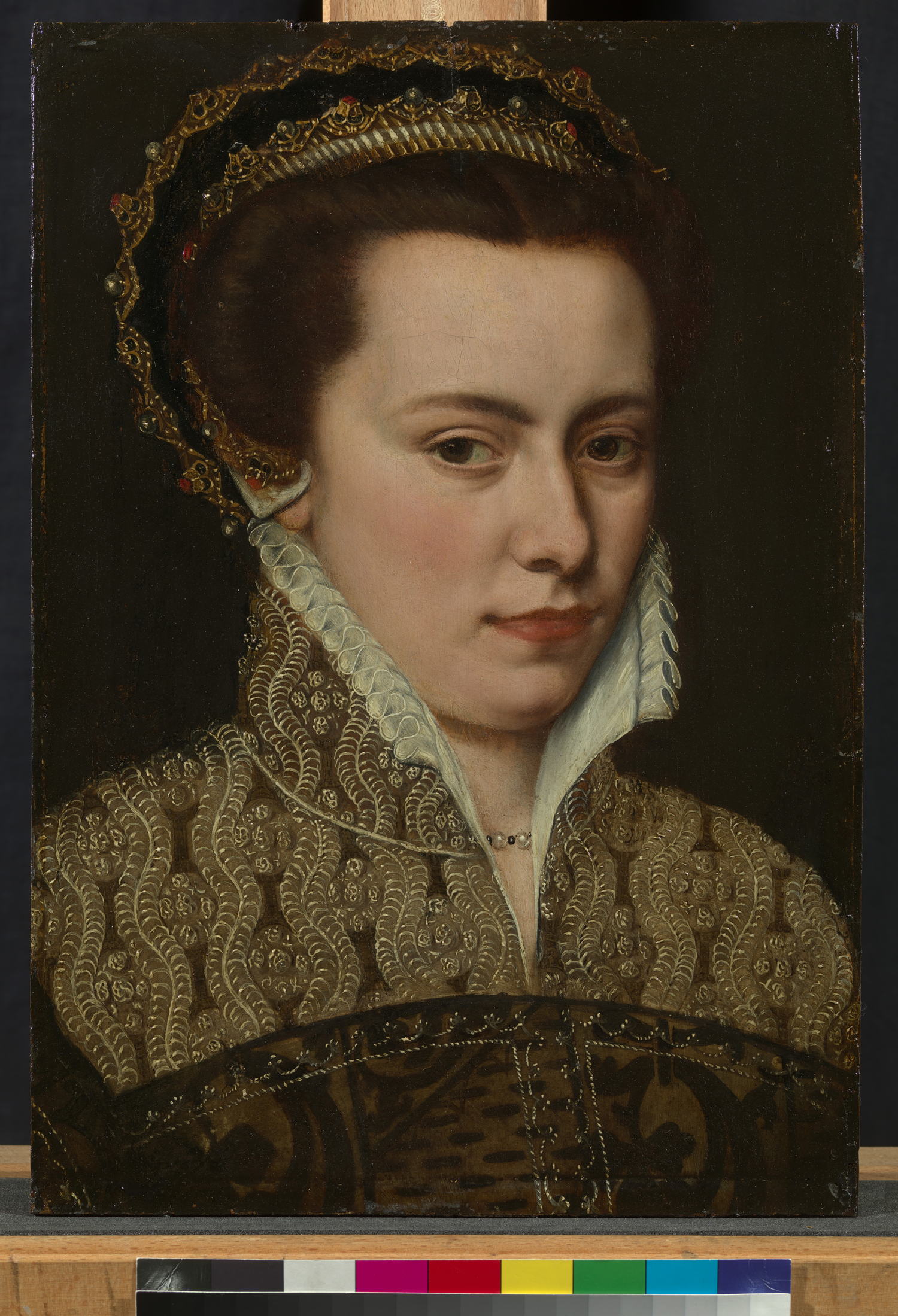 Anoniem, naar Anthonis Mor, Portret van Margaretha van Parma, ca. 1560 © Royal Collection Enterprises Limited 2024 | Royal Collection Trust