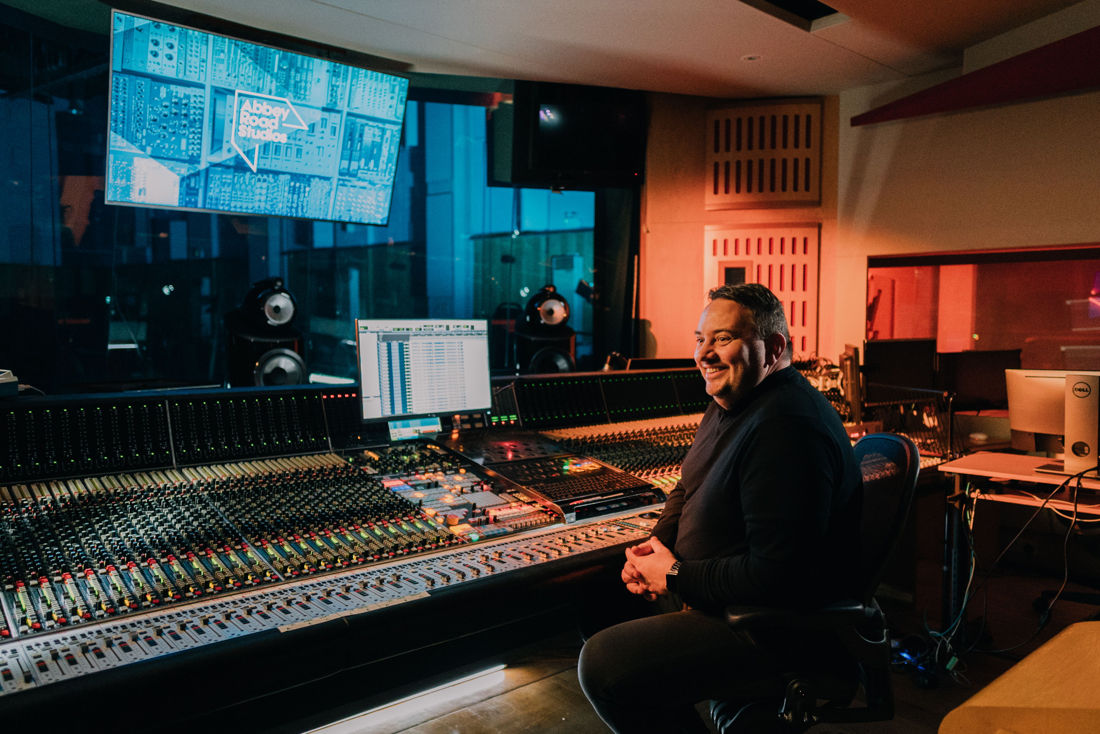 Andrew Dudman: Abbey Road Studios, control room , Studio 1