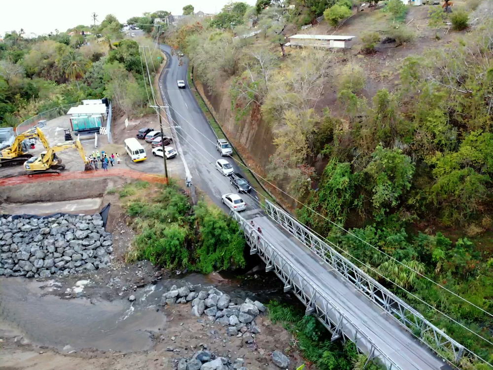 Visit to the Piaye Bridge Reconstruction Site