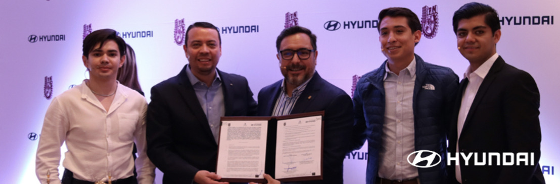 Hyundai Motor de México y el Instituto Politécnico Nacional anuncian una alianza con el fin de impulsar la educación en el sector automotriz