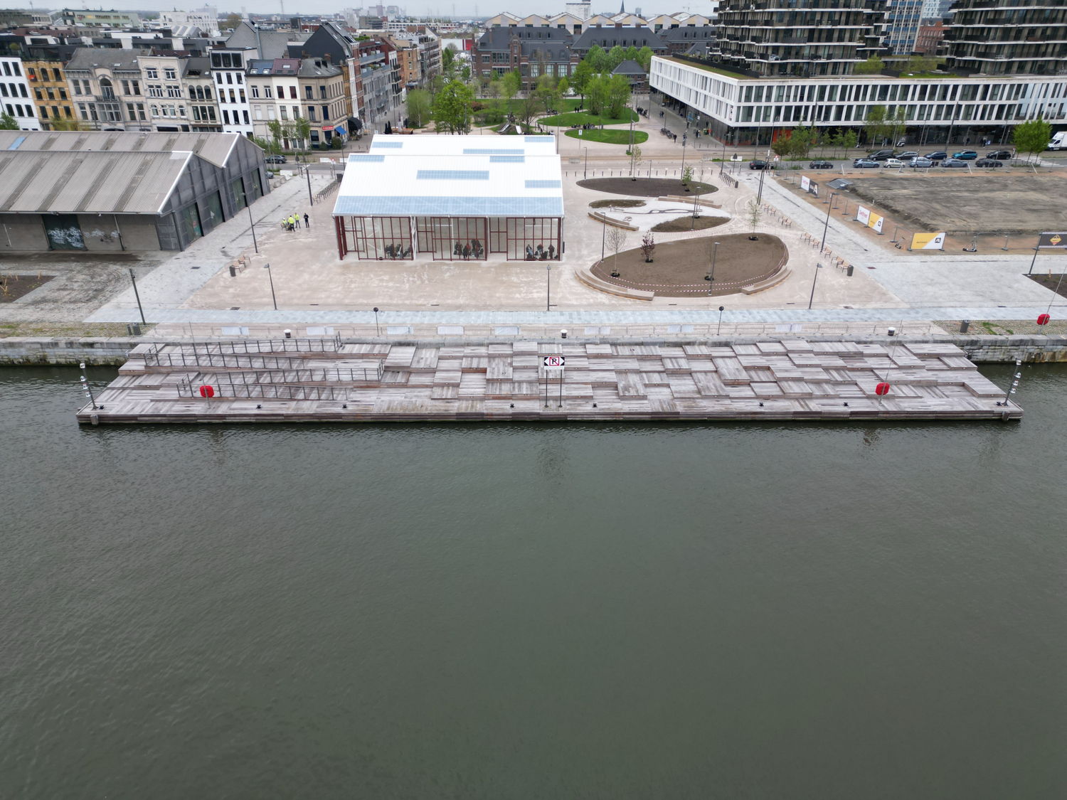 Dronebeeld1 Schengenplein ©AG Vespa Stijn Meul