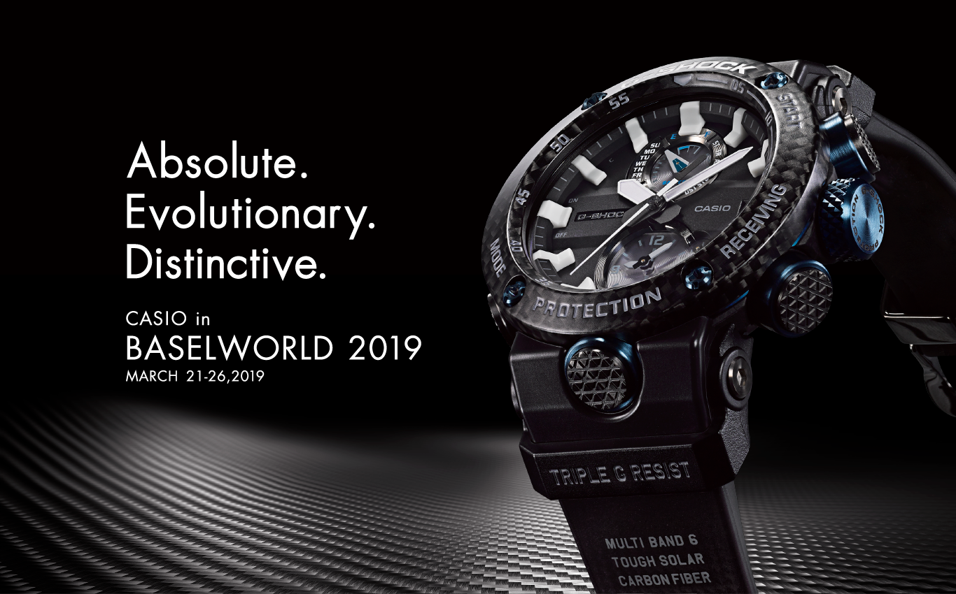 CASIO evoluciona y presenta relojeria con tecnologia original y estetica premium en Baselworld 2019