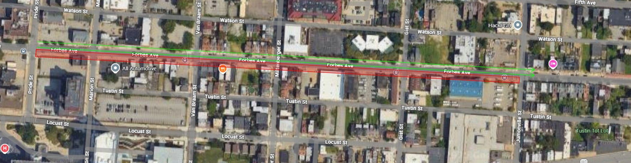 University Line Construction Progressing in Uptown 