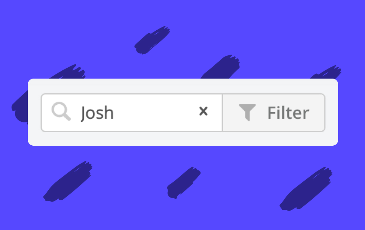 Using filters to search for Contacts