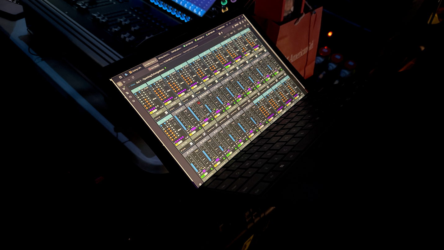 Scott Hoskins’ personalized dashboard via SoundBase Pro’s Remote View feature, allowing teams to produce distinct dashboards across multiple endpoints on the same software.