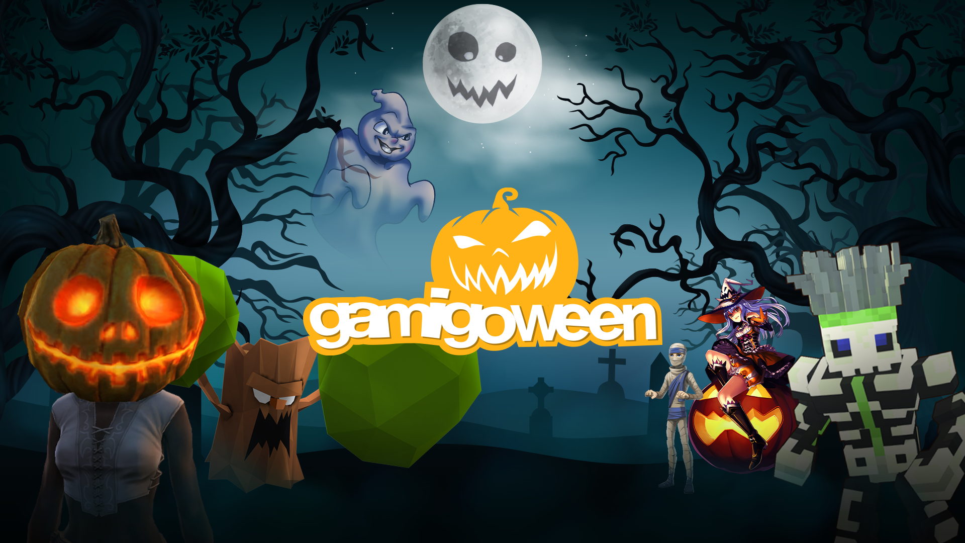 Macht euch bereit für den Schrecken eures Lebens, denn gamigoween ist wieder da!