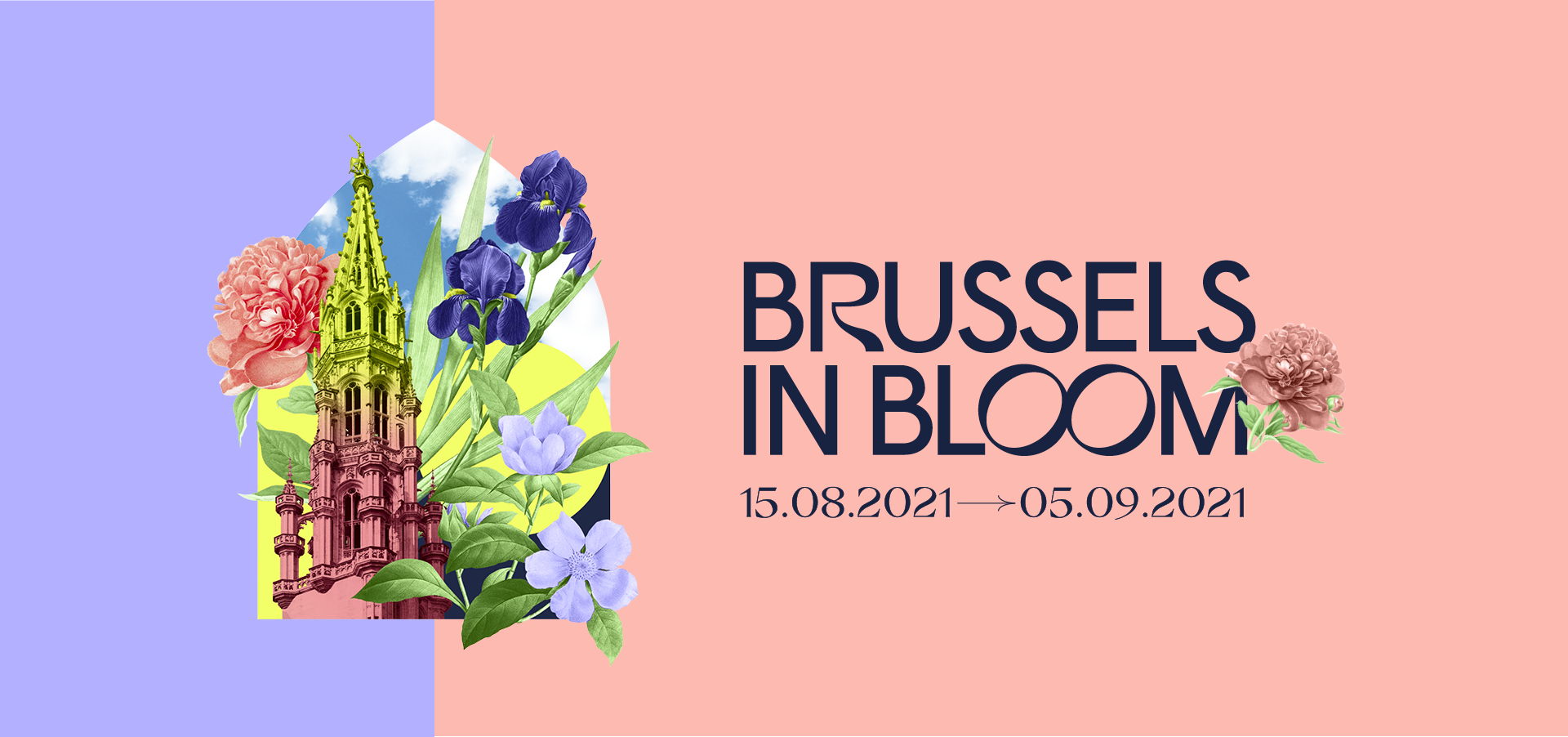 "Brussels in Bloom": a bouquet of colours and scents in the city centre