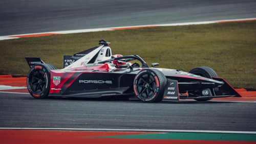 Pascal Wehrlein, works driver Formula E, Porsche 99X Electric Gen3, Valencia, Spain, 2022, Porsche AG