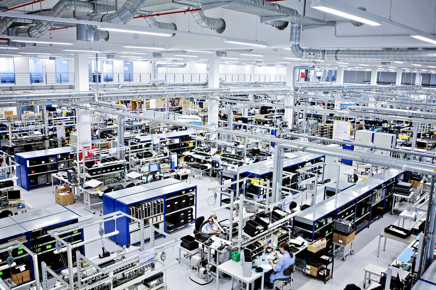 Sennheiser Produktionswerk in der Wedemark