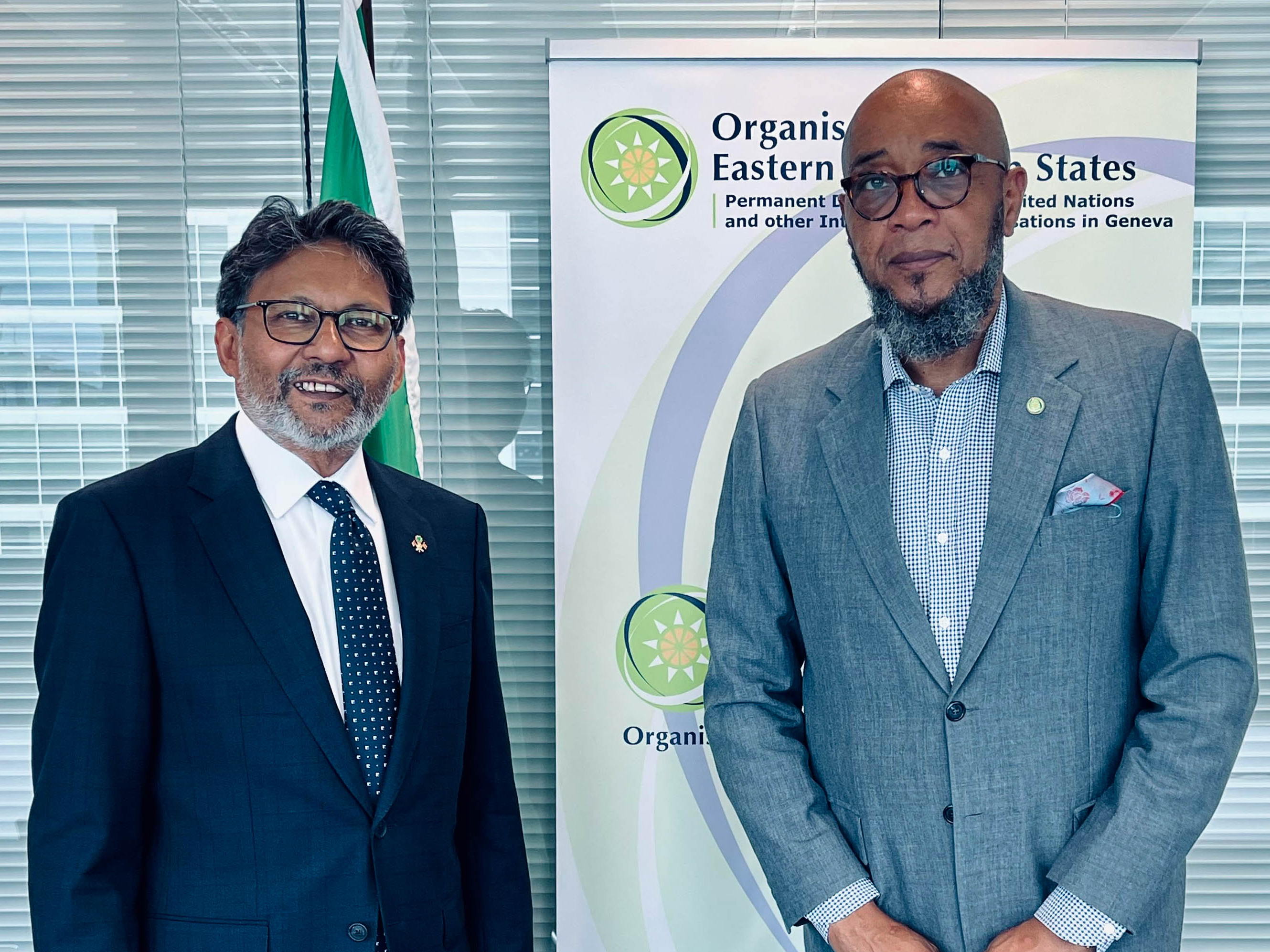 Maldives meets with OECS on Support for UNHRC Candidacy