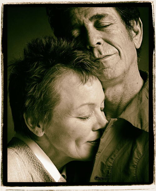 Lou Reed and Laurie Anderson © Guido Harari