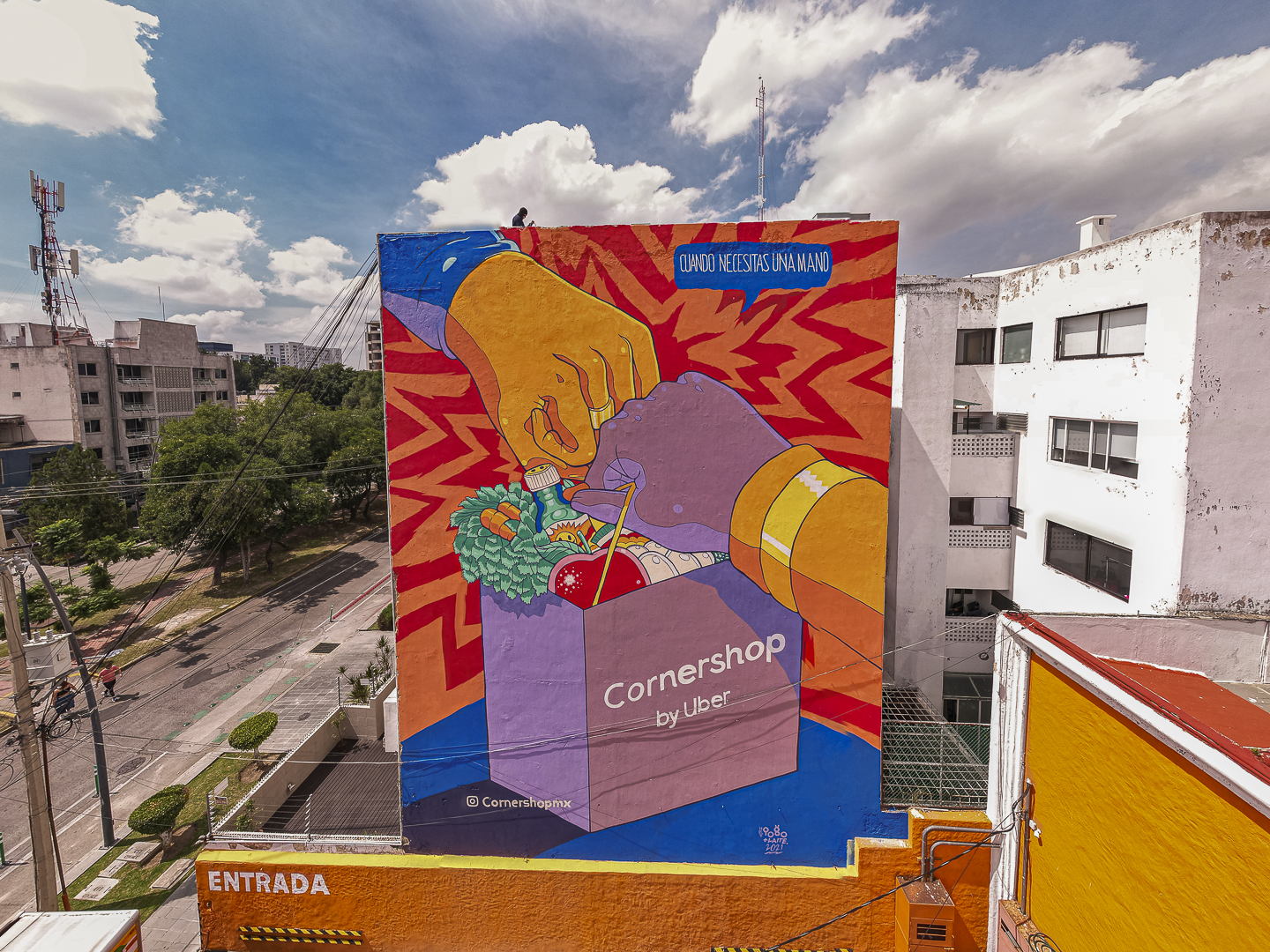 Cornershop llena de color las calles de 3 ciudades del país con sus nuevos murales