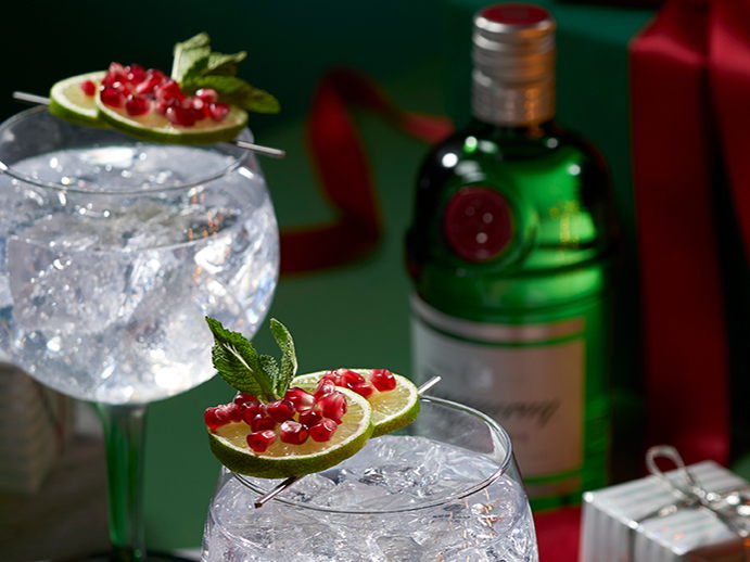 Let the festivities be gin