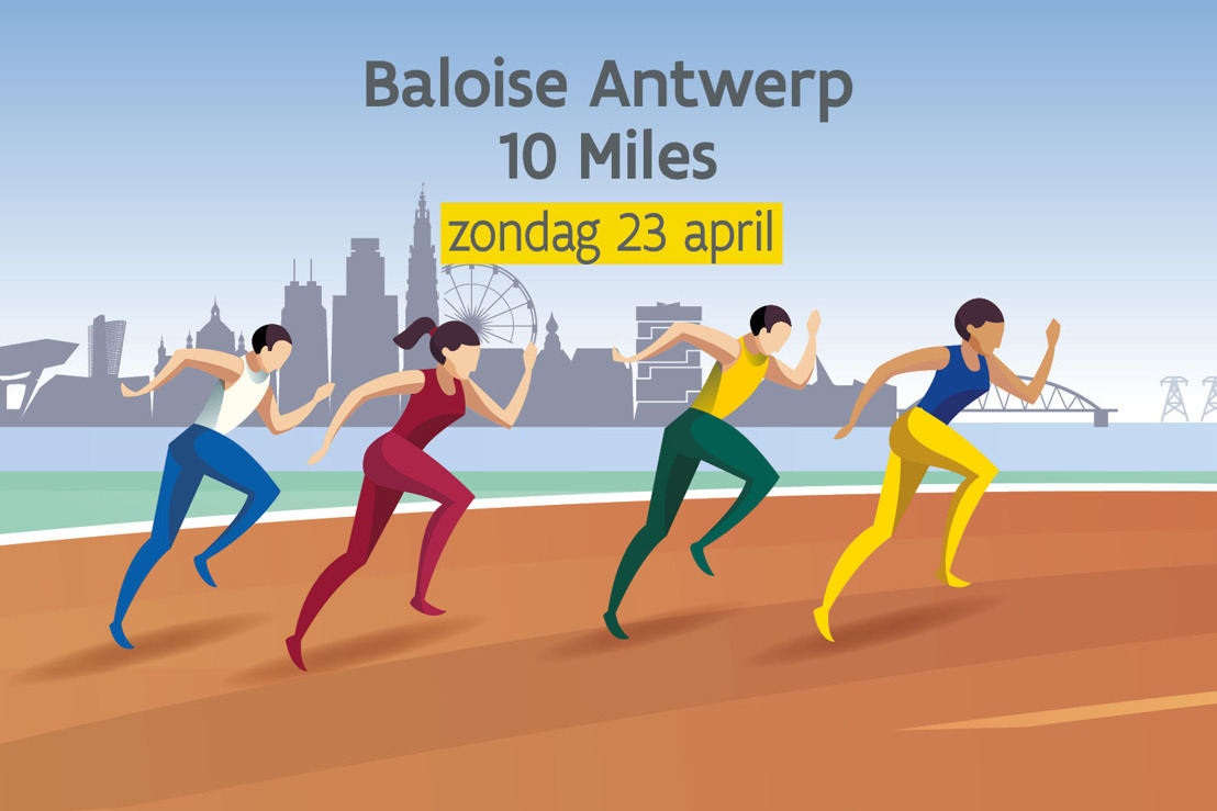 De Lijn zet 22 extra trams in voor de Baloise Antwerp 10 Miles op zondag 23 april