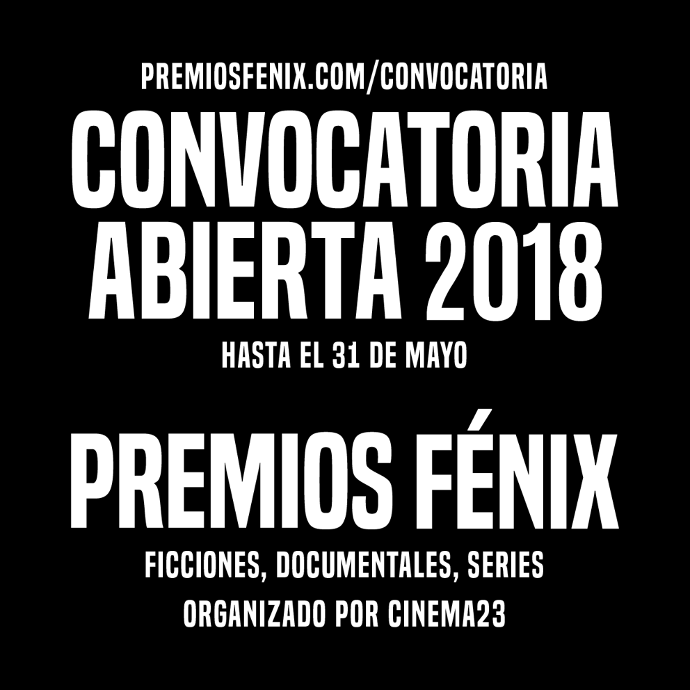 CINEMA23 anuncia la convocatoria para la quinta edición de los Premios Fénix