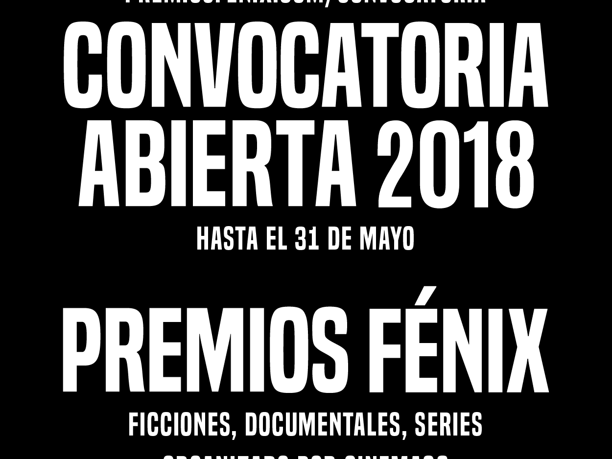 CINEMA23 anuncia la convocatoria para la quinta edición de los Premios Fénix