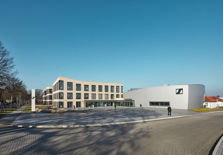 Sennheiser headquarters in Wedemark near Hanover