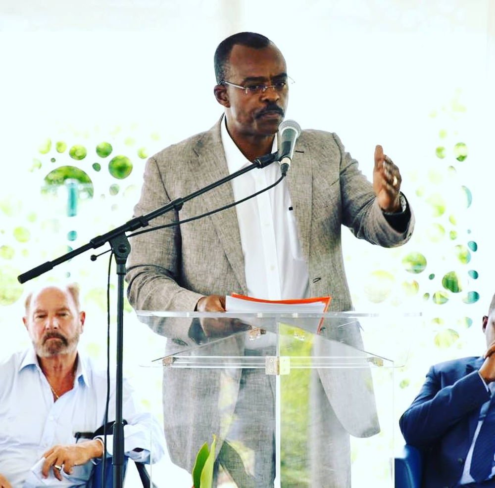 President of the Regional Council of Guadeloupe Ary Chalus